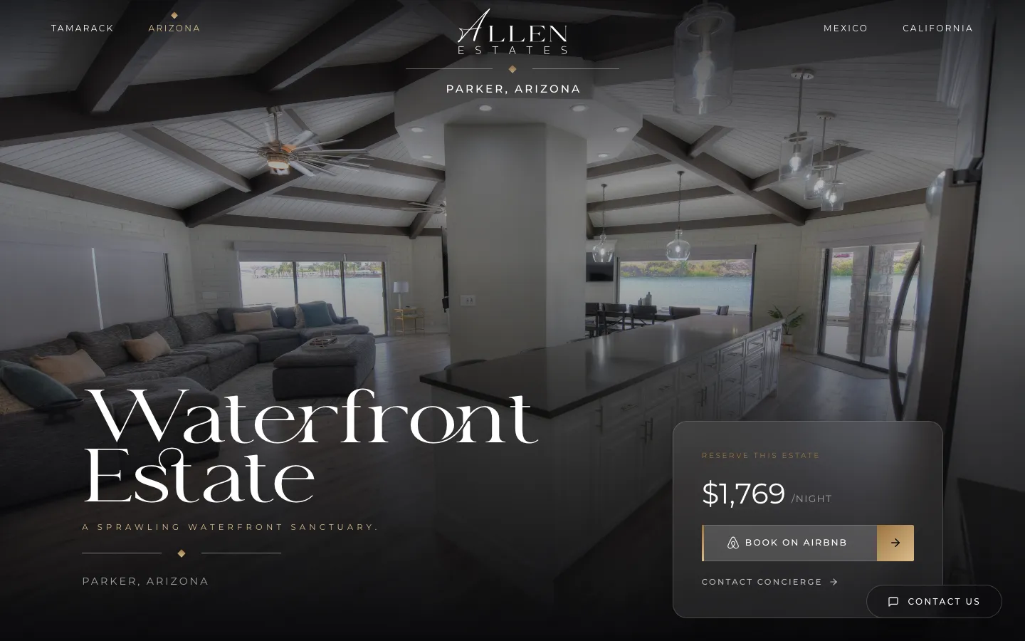 Waterfront Estate property hero