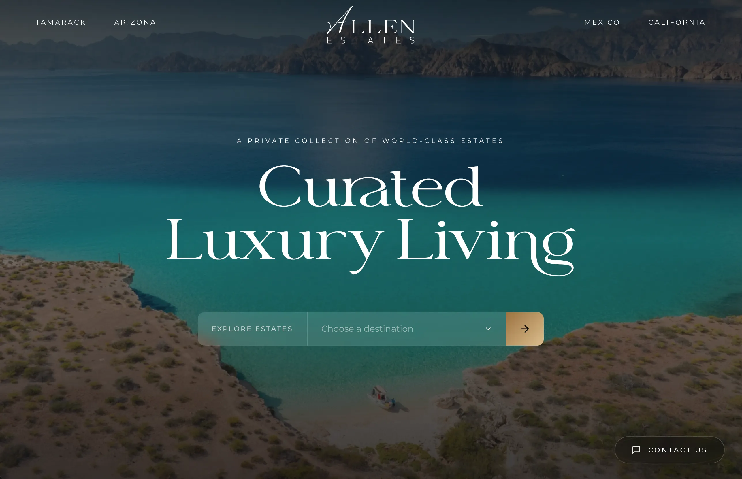 Allen Estates homepage