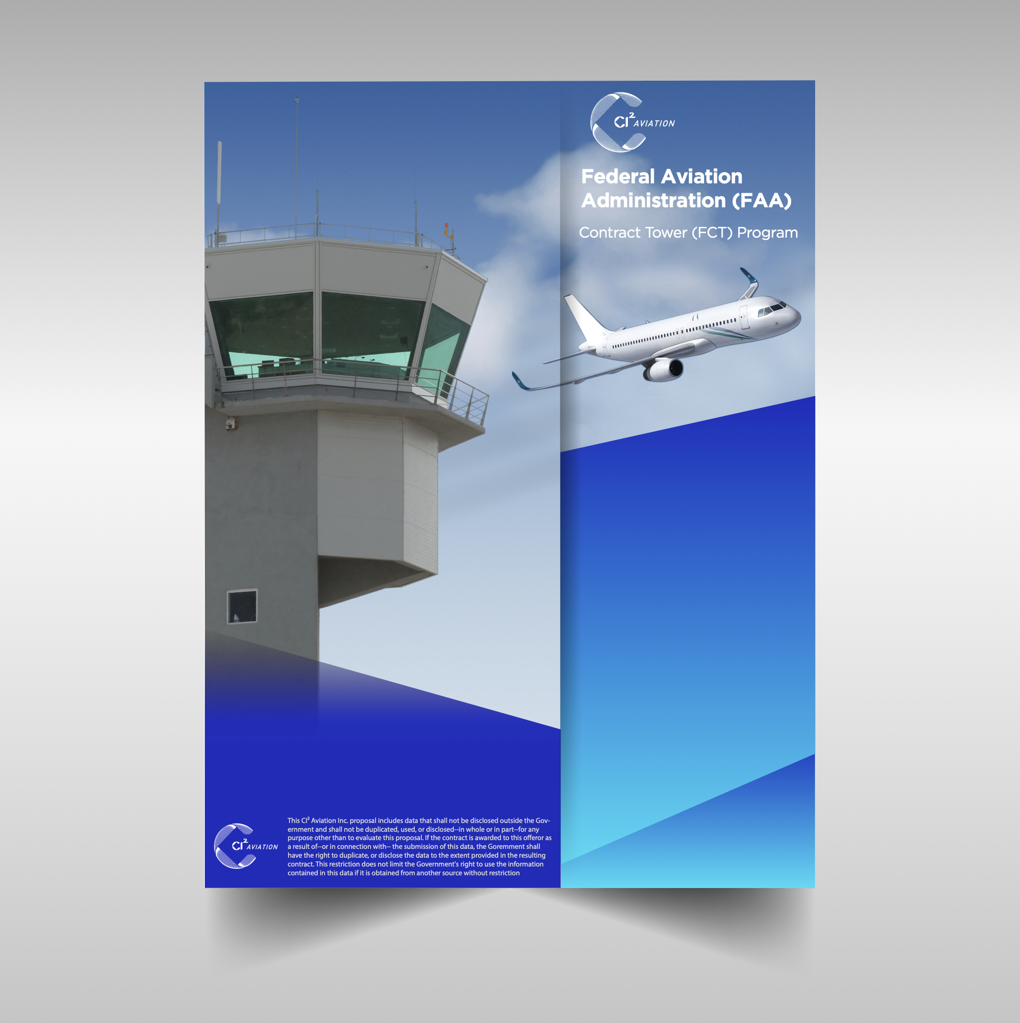 CI² federal proposal cover design