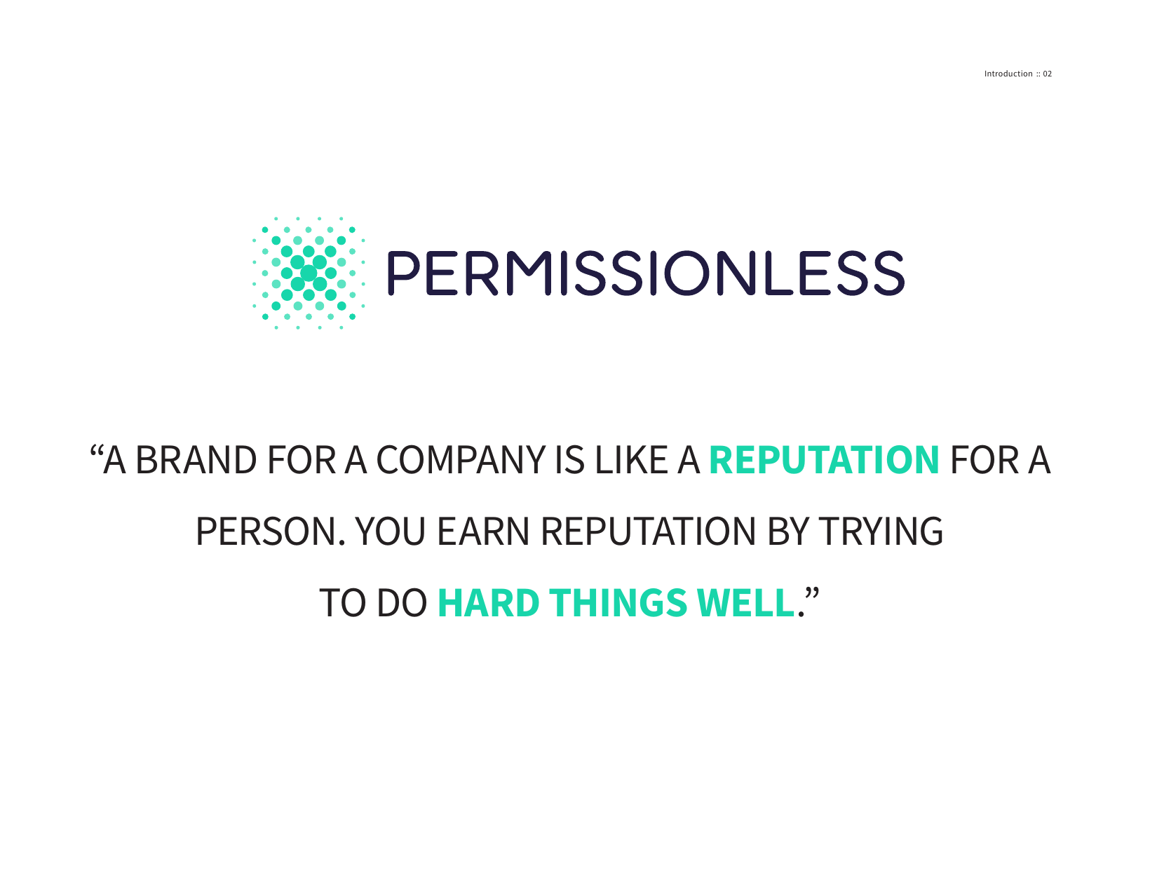 Brand guide page 2