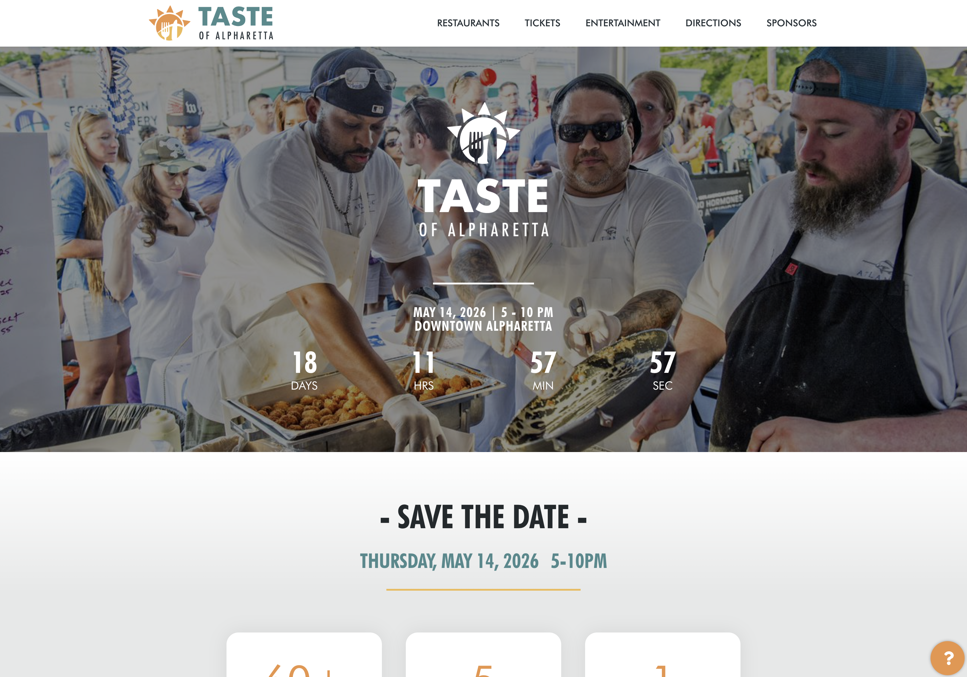 Taste of Alpharetta website