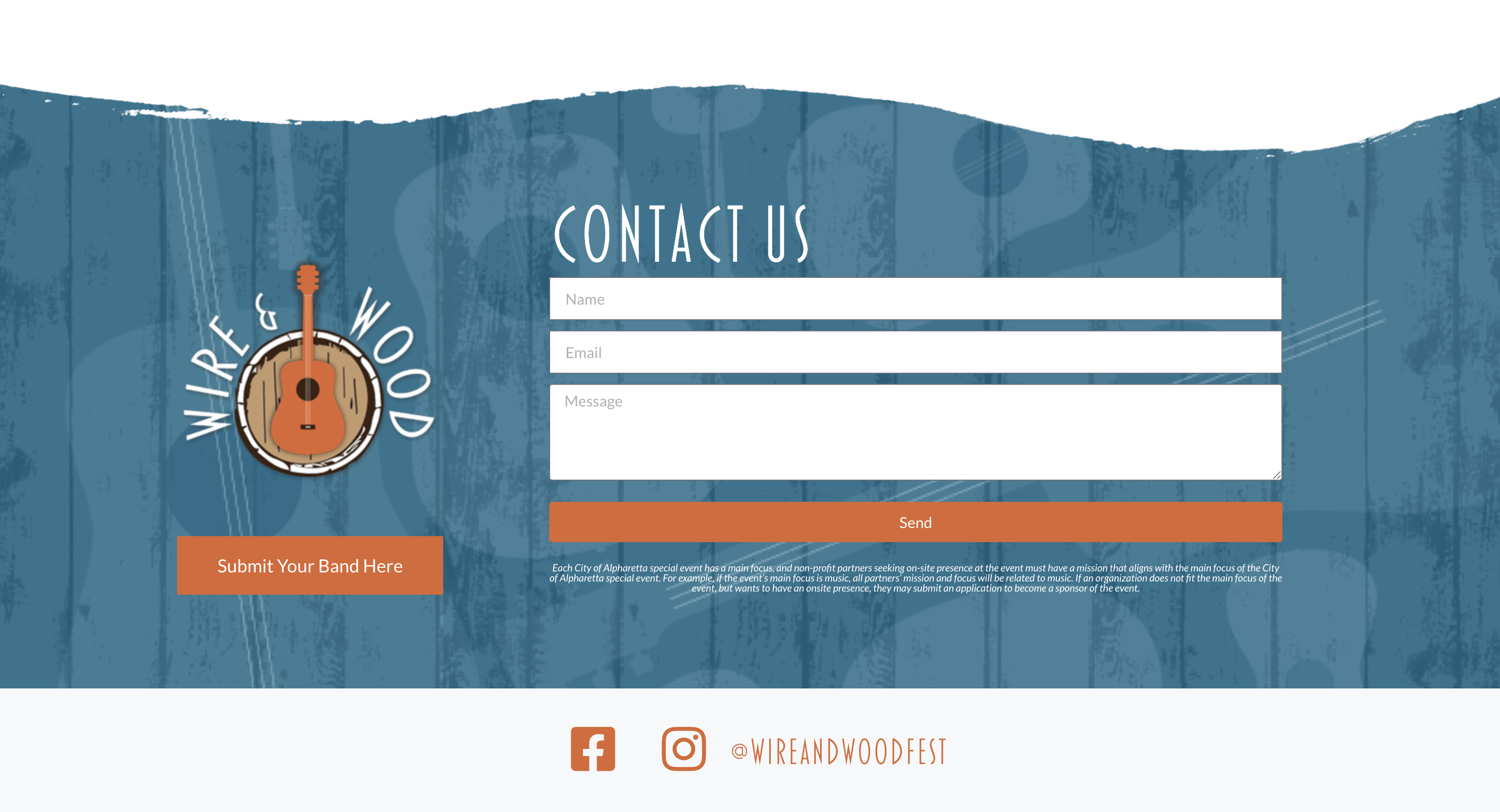 Wire & Wood website